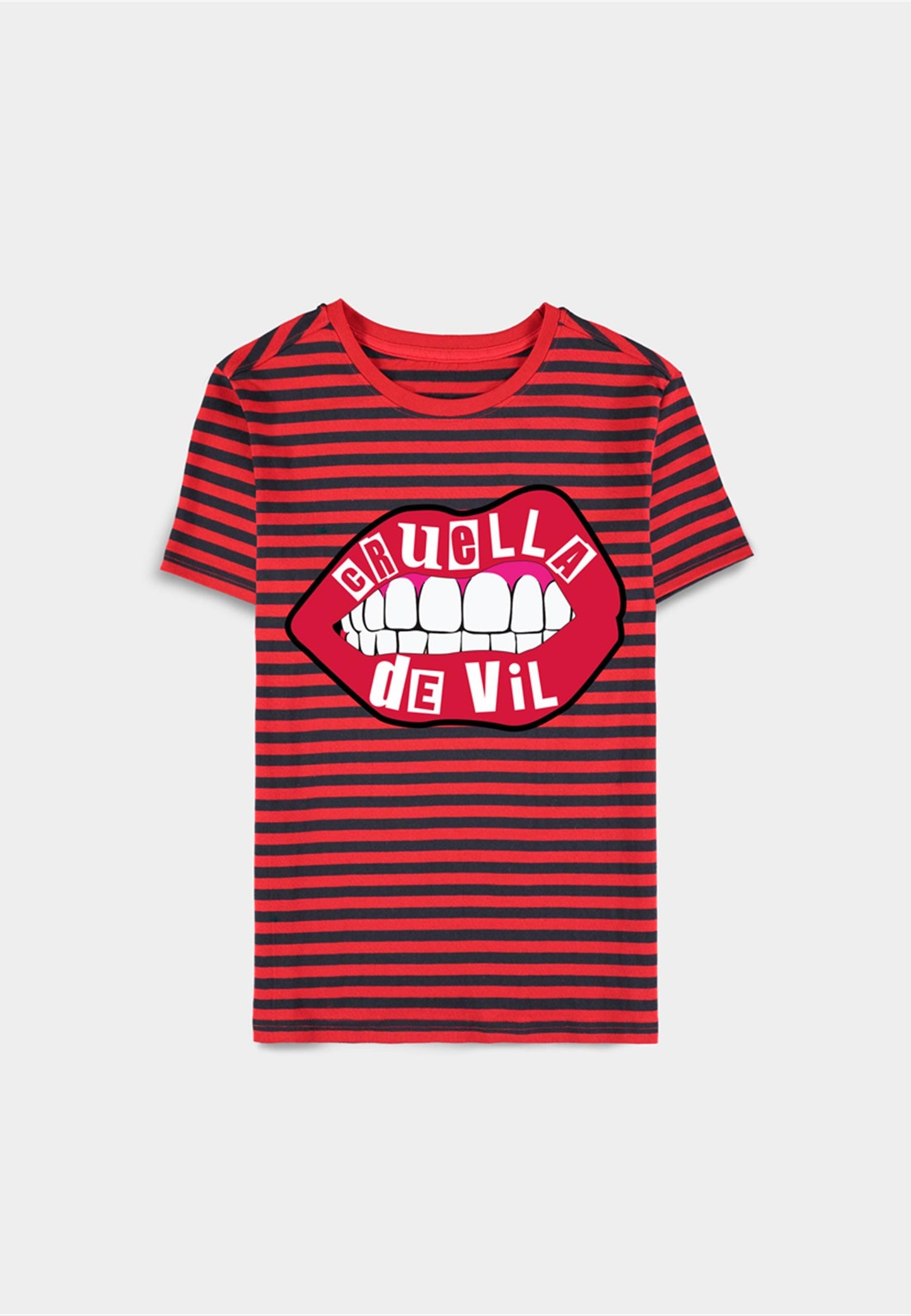 Disney - Cruella - Women's Yarn Dyed Short Sleeved T-shirt