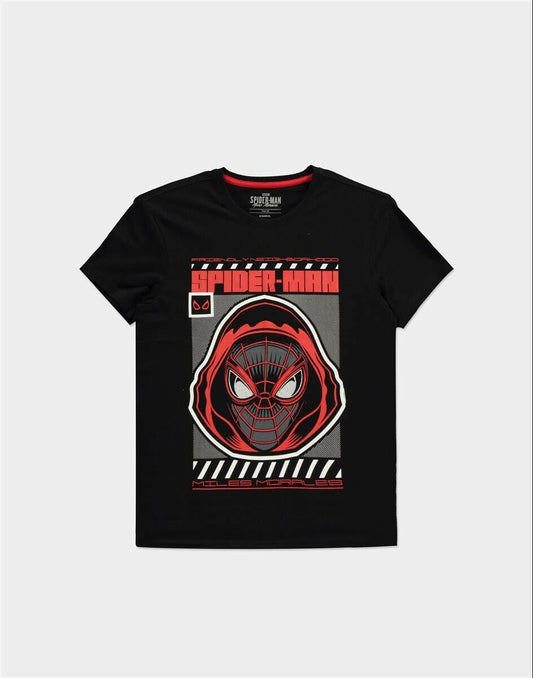 Spider-Man - Miles Morales - Miles Hood - T-Shirt Black
